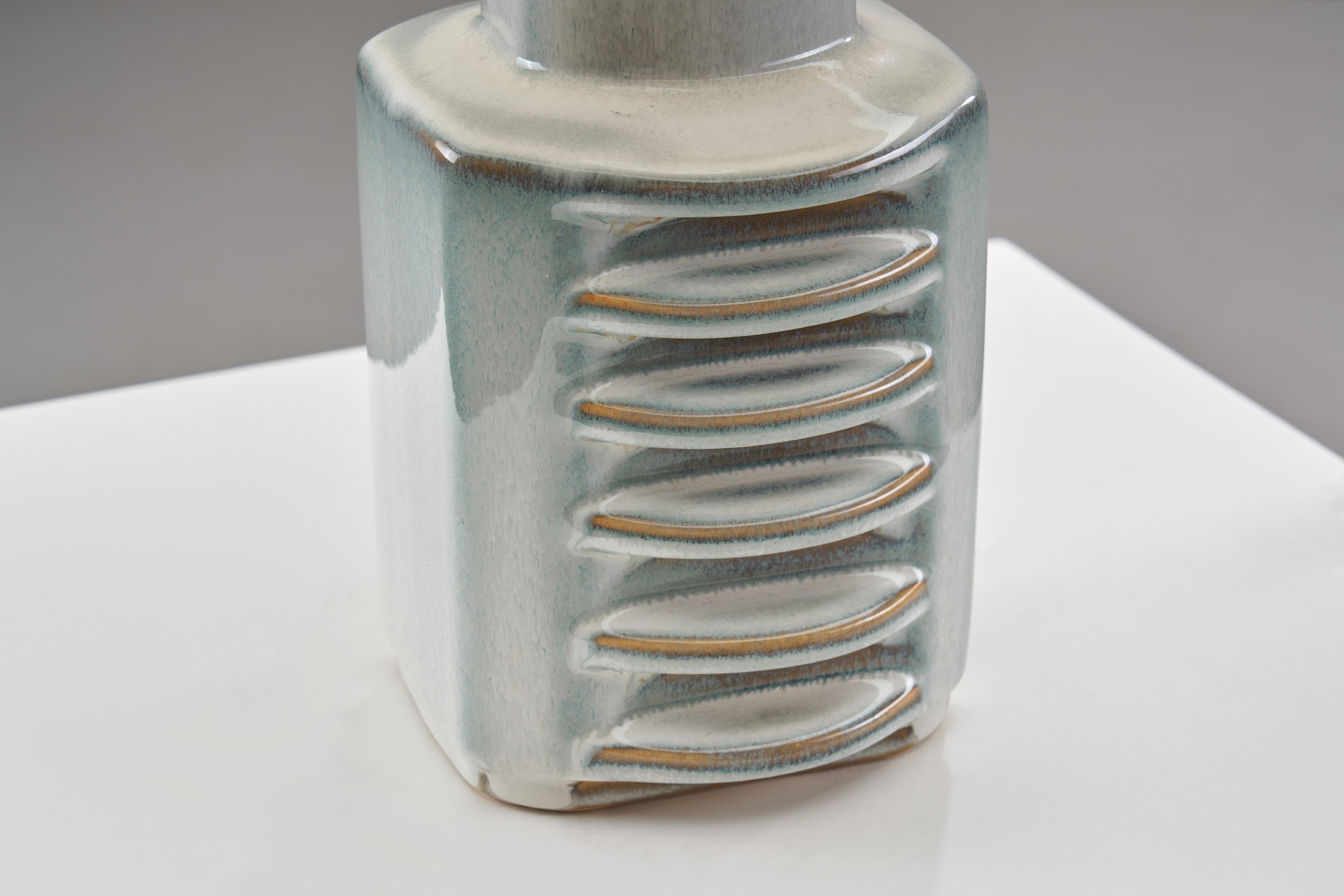 Einar Johansen Stoneware Table Lamp for Søholm Stentøj Bornholm